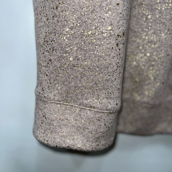 Ruby Rd. Shirt Women’s Medium Brown Long Sleeve Polyester Blend Gold Flecked - Picture 11 of 13